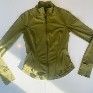 Lululemon InStill Jacket Bronze Green Size 4 NWOT
